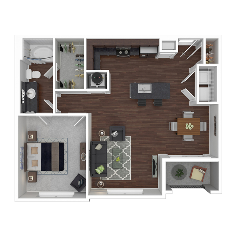 One and Two Bedroom Apartments in Spring, TX near Houston, Tomball, Conroe, and The Woodlands, pet friendly luxury apartment community