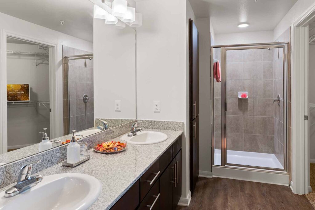 model bathroom - Haven at Augusta Woods