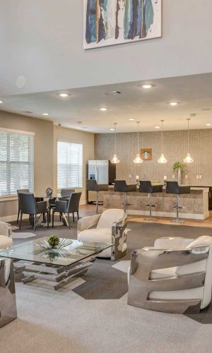 Haven at Augusta Woods lobby-4 One and Two Bedroom Apartments in Spring, TX near Houston, Tomball, Conroe, and The Woodlands, pet friendly luxury apartment community
